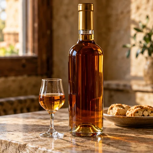 Bottiglia di vinsanto
